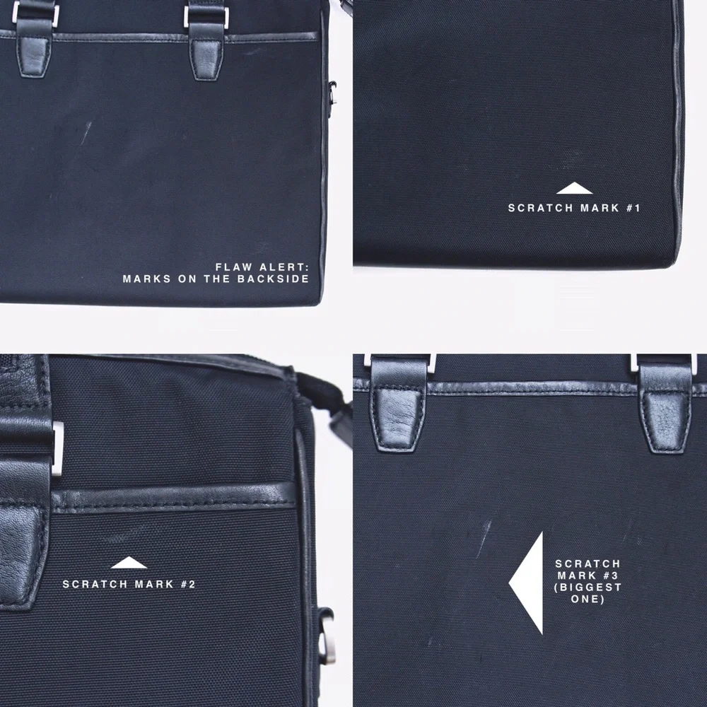 TUMI Black 13-Inch Padded Laptop Case Bag